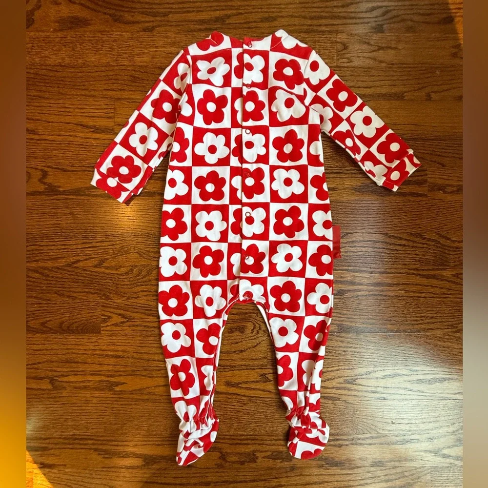 NEW Agatha Ruiz de la Prada Floral Footie 12 Months - Picture 9 of 11